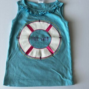 NWT Gymboree Summer Tank Free Swim Girls 5 2014